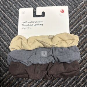 Lululemon Uplifting Scrunchies 3pk NWT